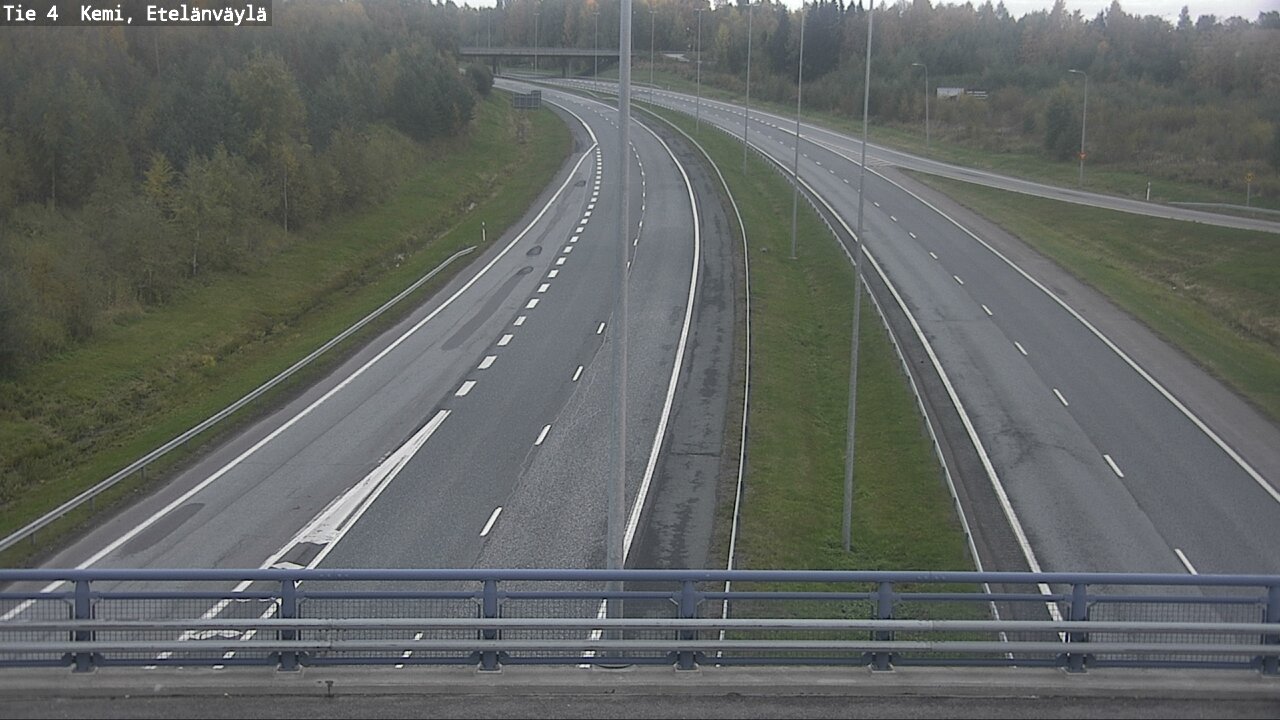 Kelikamerat Kuva Tie 4 Kemi, Etelänväylä, Kemi, Lappi