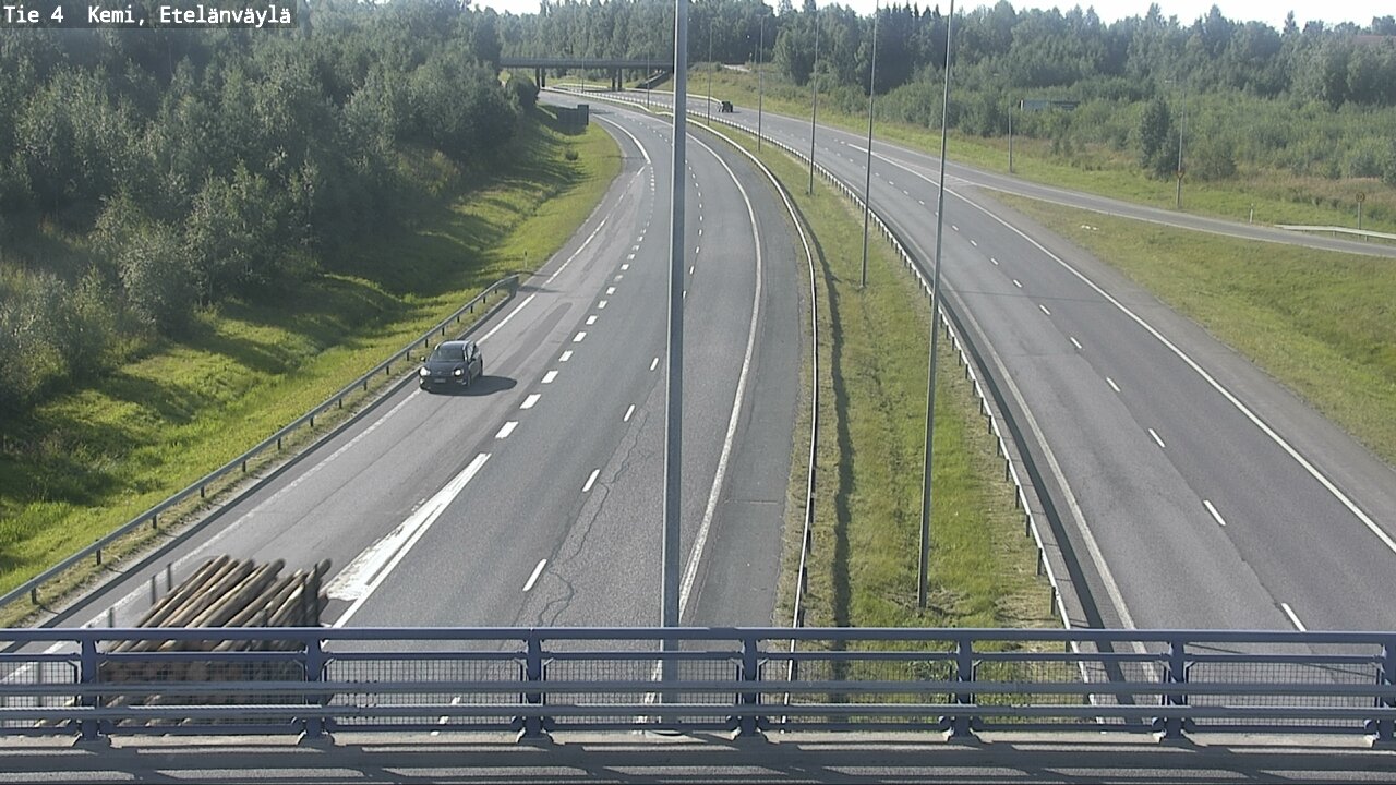 Weather Camera Image Road 4 Kemi, Etelänväylä, Kemi, Lappi