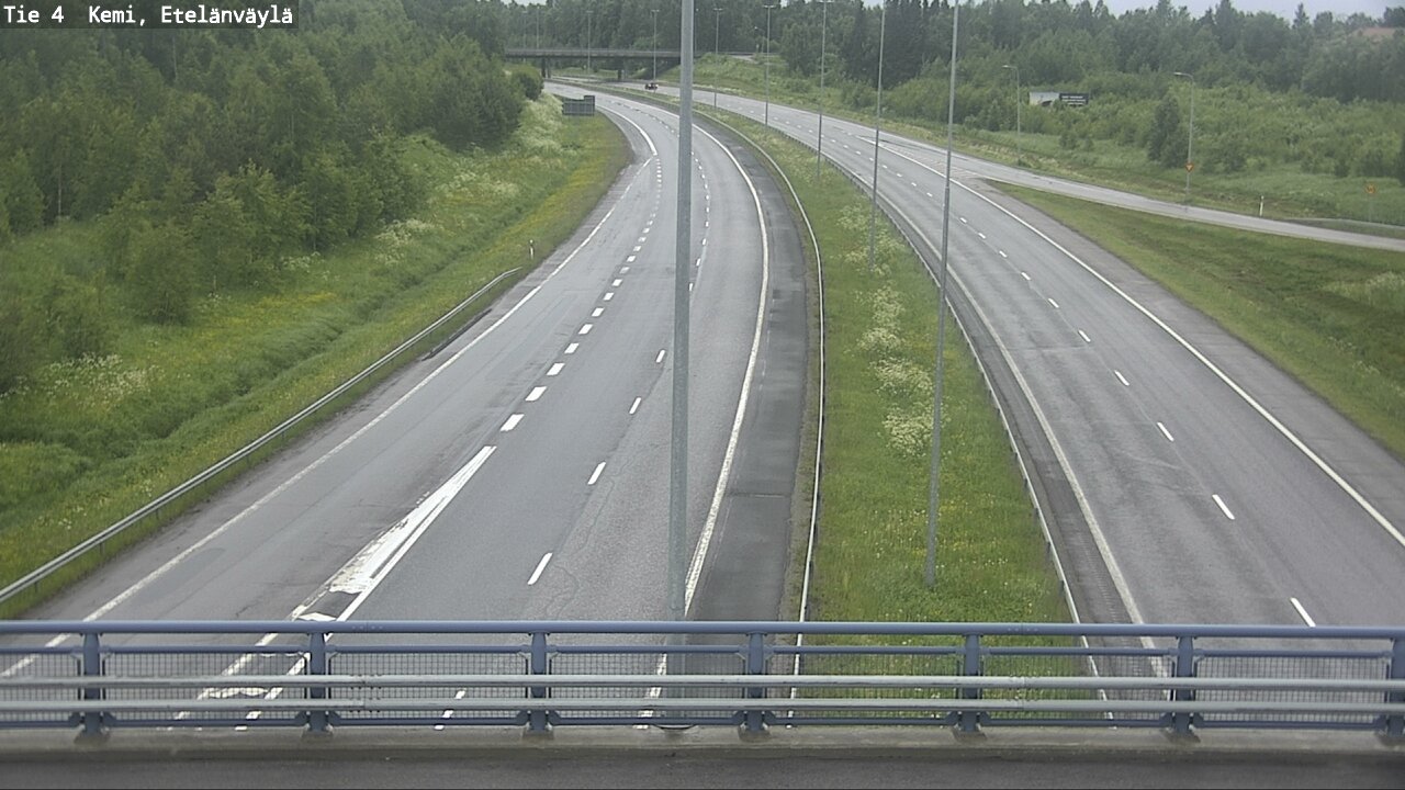 Kelikamerat Kuva Tie 4 Kemi, Etelänväylä, Kemi, Lappi