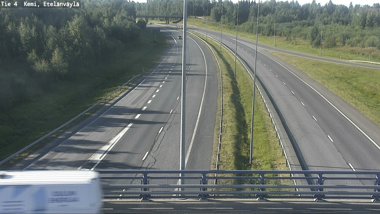 Weather Camera Image Road 4 Kemi, Etelänväylä, Kemi, Lappi