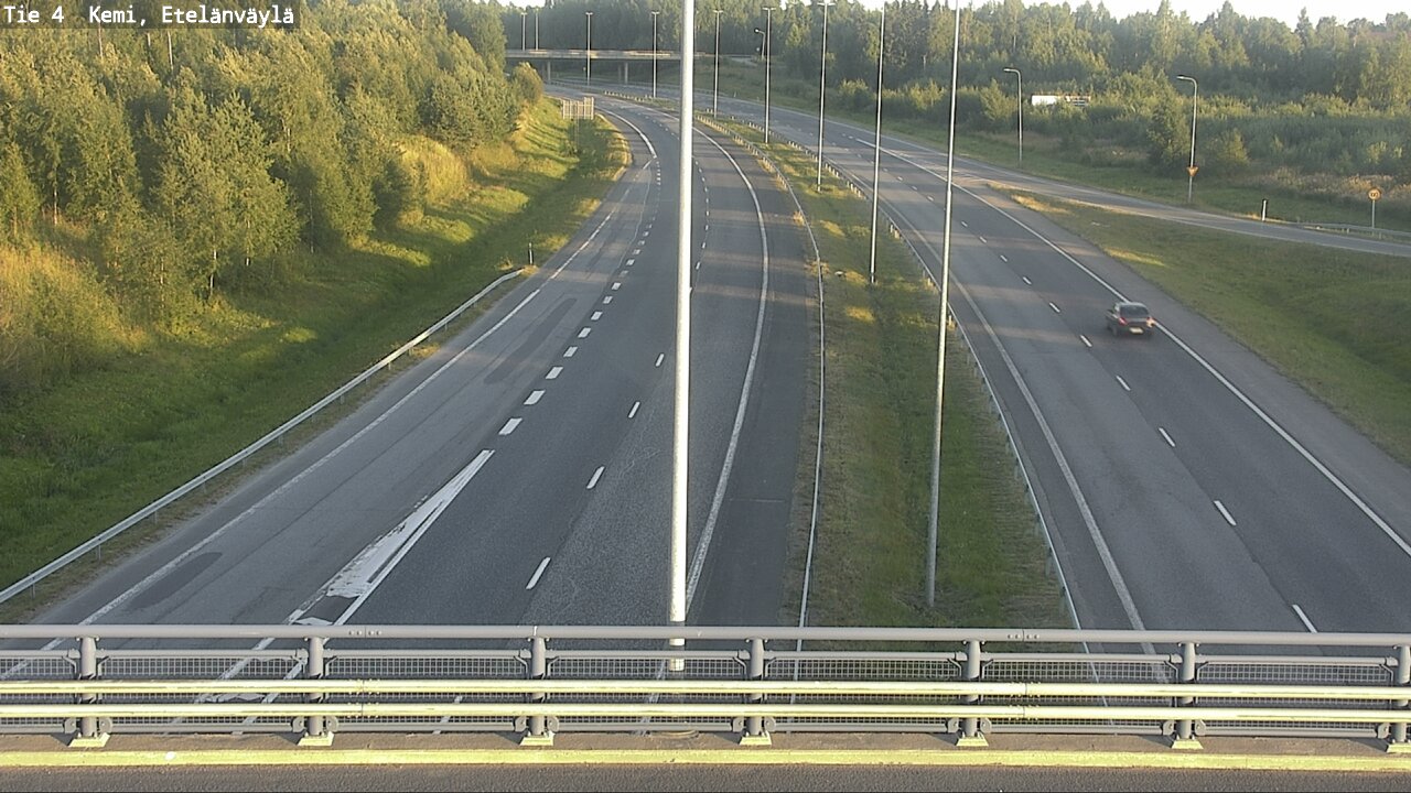 Kelikamerat Kuva Tie 4 Kemi, Etelänväylä, Kemi, Lappi