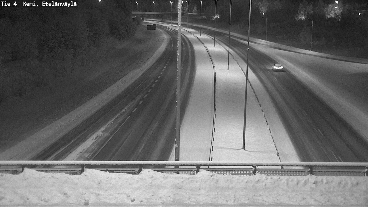 Kelikamerat Kuva Tie 4 Kemi, Etelänväylä, Kemi, Lappi