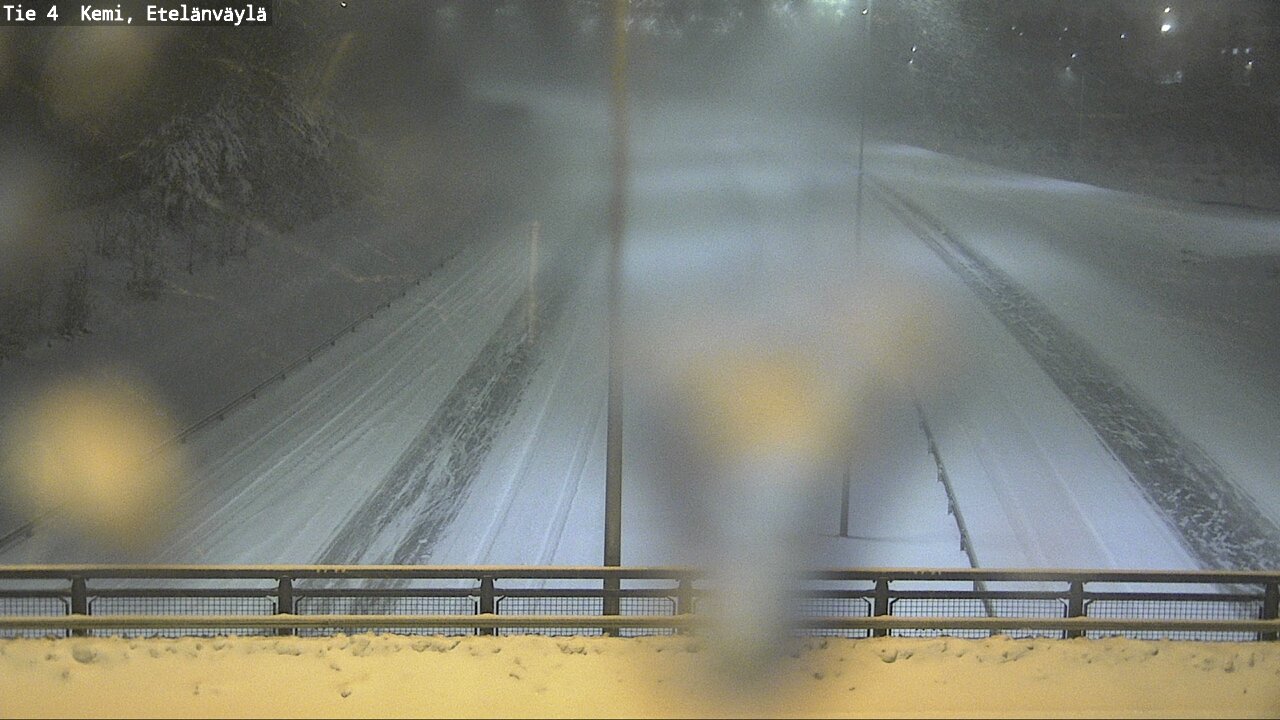 Kelikamerat Kuva Tie 4 Kemi, Etelänväylä, Kemi, Lappi