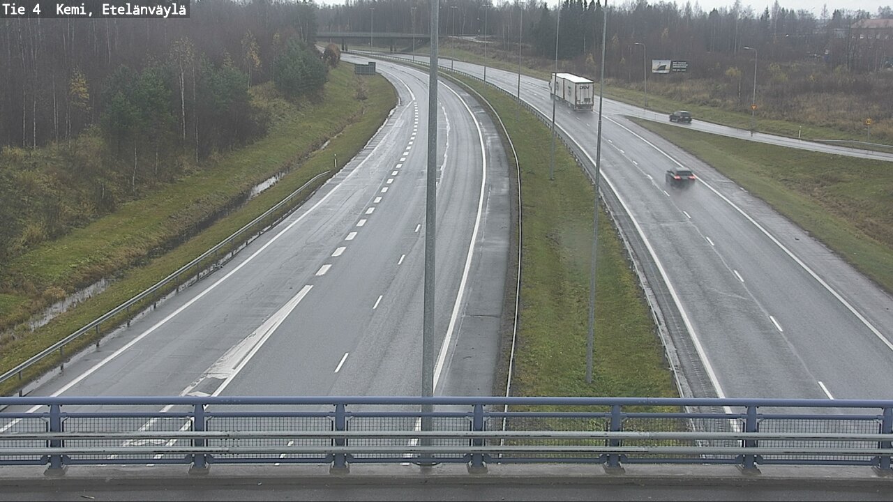 Kelikamerat Kuva Tie 4 Kemi, Etelänväylä, Kemi, Lappi