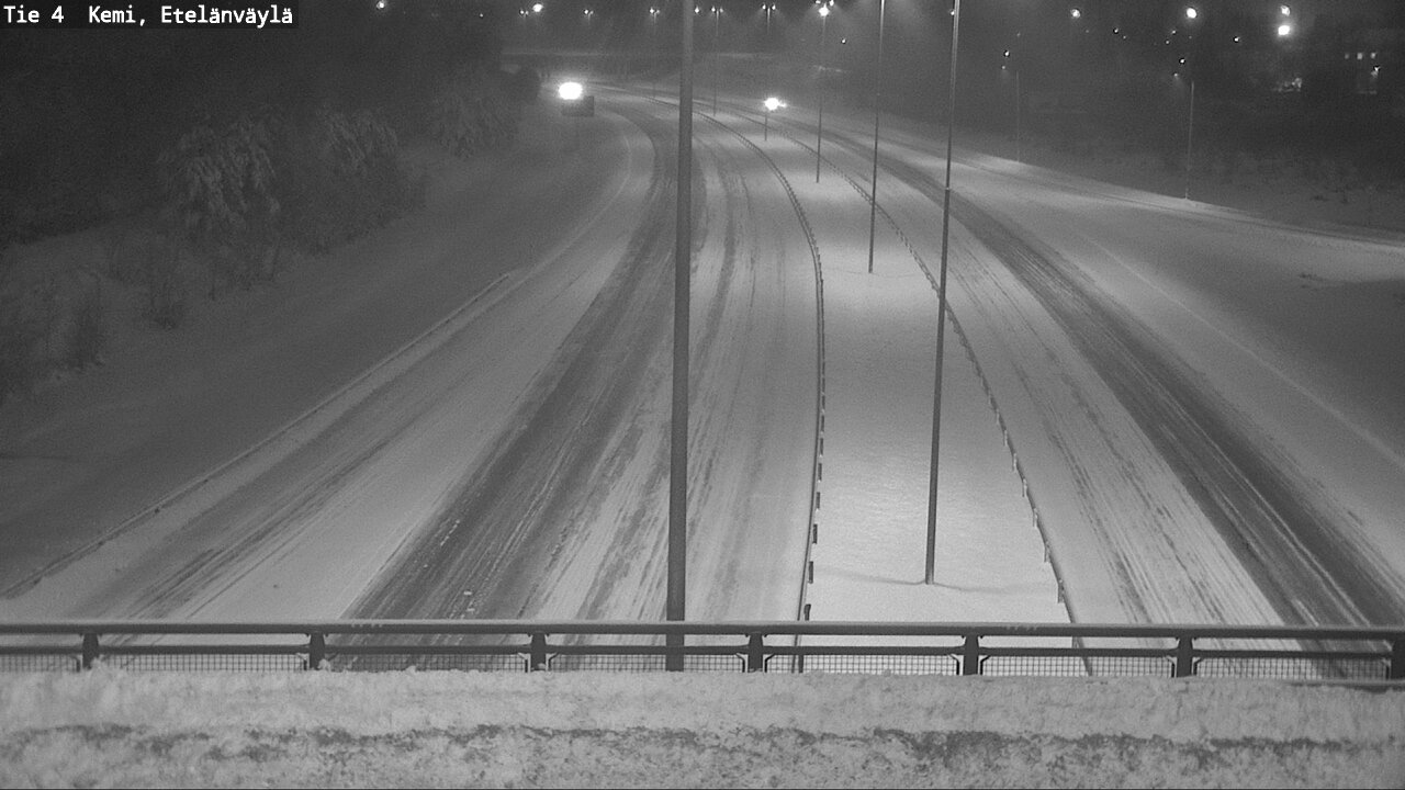 Kelikamerat Kuva Tie 4 Kemi, Etelänväylä, Kemi, Lappi