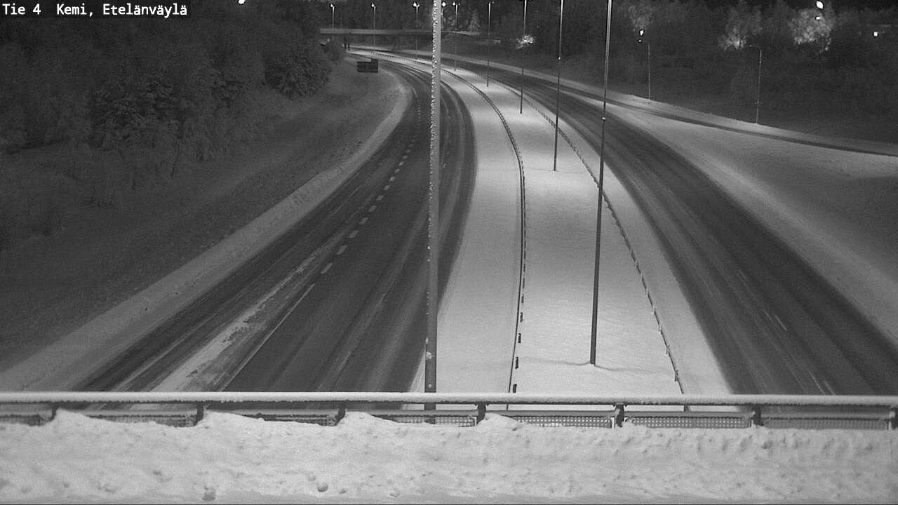 Kelikamerat Kuva Tie 4 Kemi, Etelänväylä, Kemi, Lappi