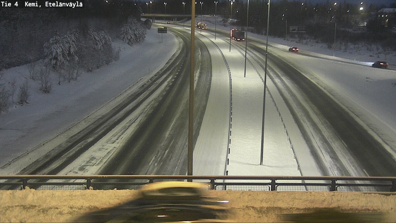 Kelikamerat Kuva Tie 4 Kemi, Etelänväylä, Kemi, Lappi