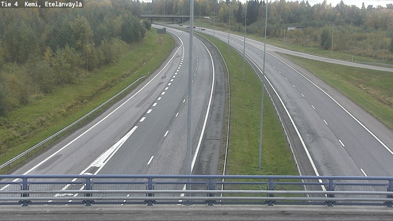 Kelikamerat Kuva Tie 4 Kemi, Etelänväylä, Kemi, Lappi