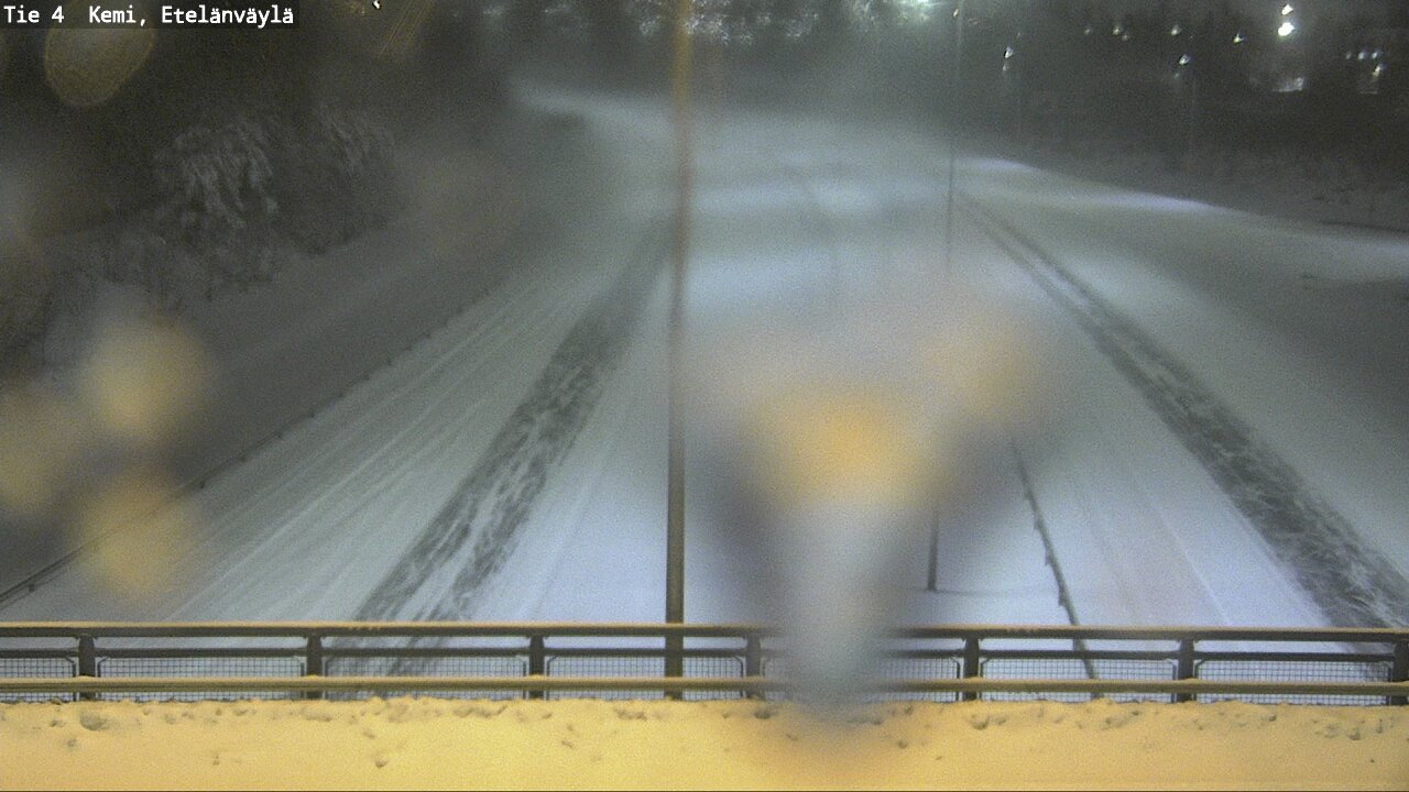 Kelikamerat Kuva Tie 4 Kemi, Etelänväylä, Kemi, Lappi