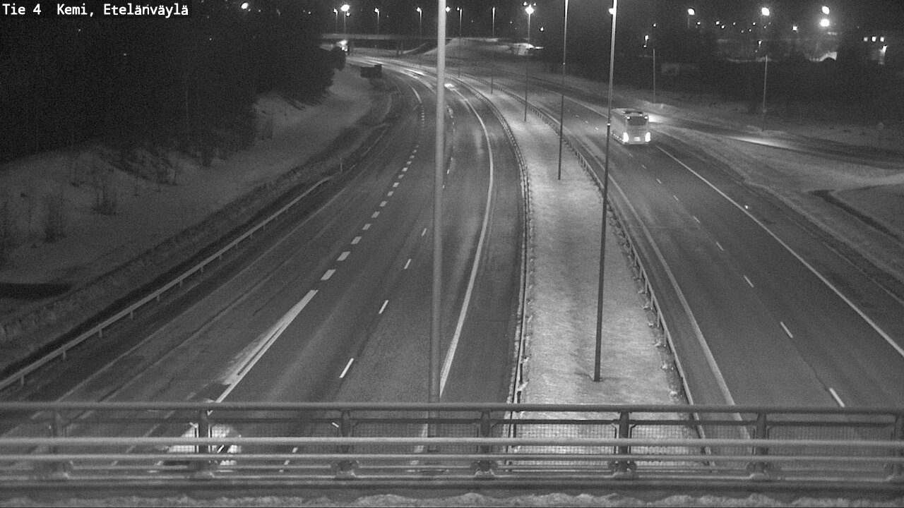 Kelikamerat Kuva Tie 4 Kemi, Etelänväylä, Kemi, Lappi