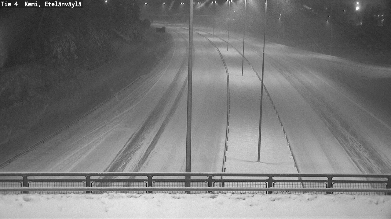 Kelikamerat Kuva Tie 4 Kemi, Etelänväylä, Kemi, Lappi