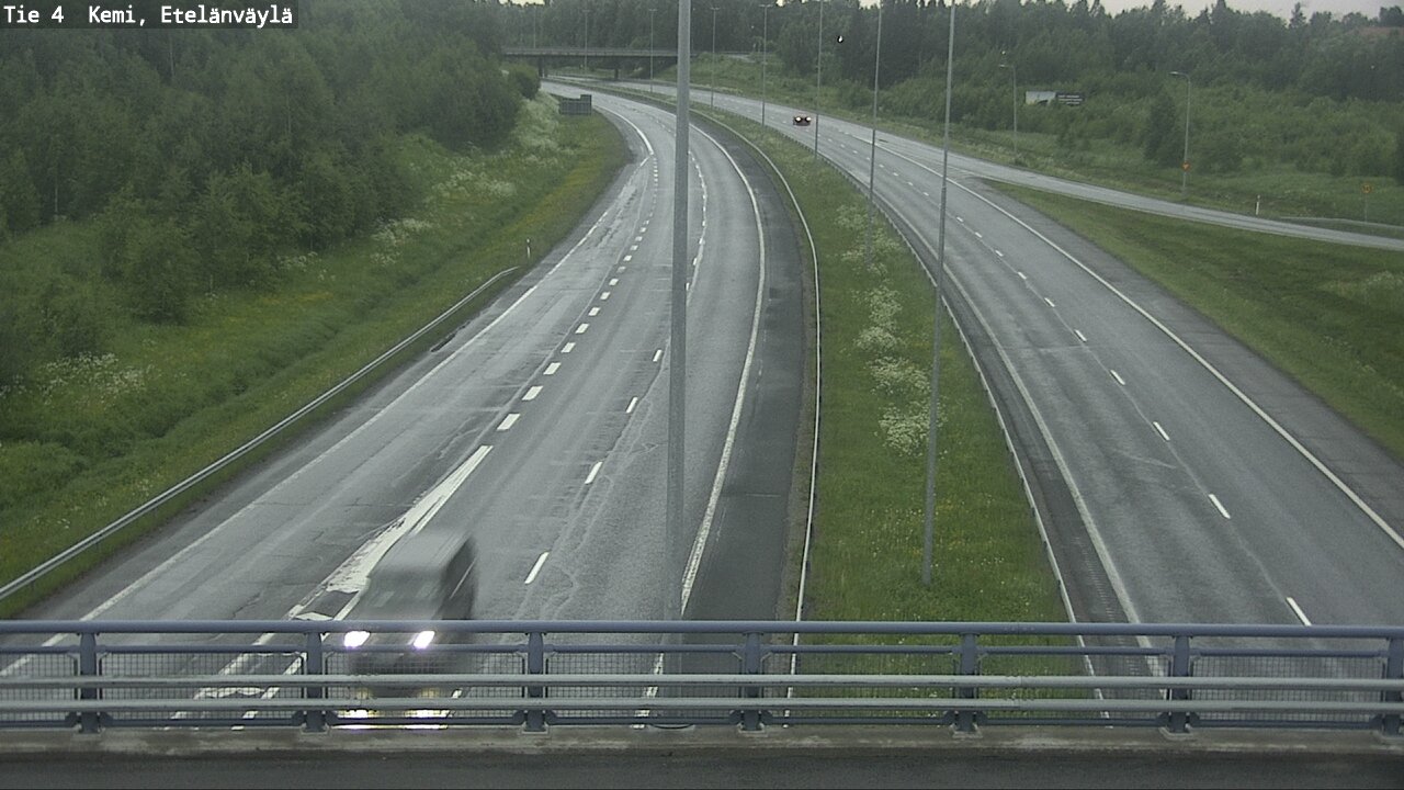 Kelikamerat Kuva Tie 4 Kemi, Etelänväylä, Kemi, Lappi
