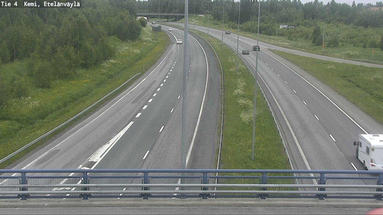Kelikamerat Kuva Tie 4 Kemi, Etelänväylä, Kemi, Lappi