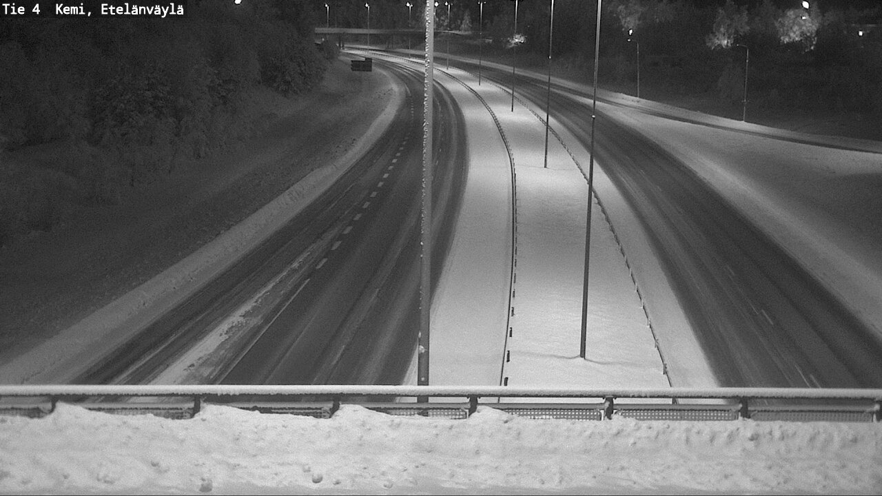 Kelikamerat Kuva Tie 4 Kemi, Etelänväylä, Kemi, Lappi