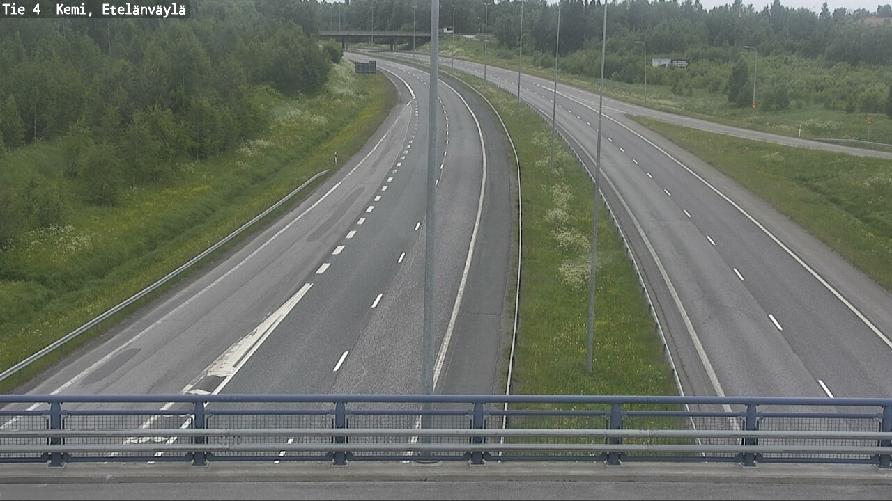 Kelikamerat Kuva Tie 4 Kemi, Etelänväylä, Kemi, Lappi
