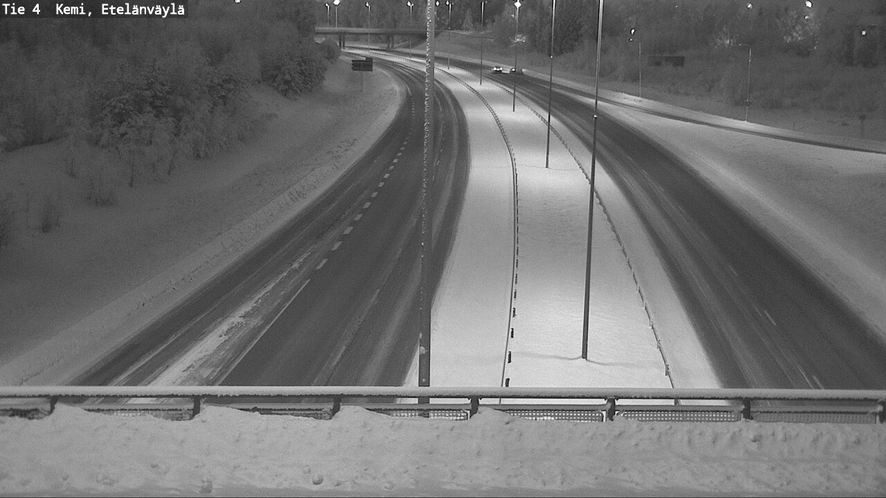 Kelikamerat Kuva Tie 4 Kemi, Etelänväylä, Kemi, Lappi