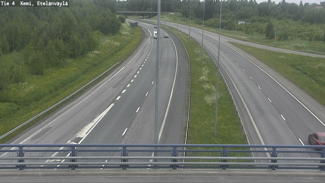 Kelikamerat Kuva Tie 4 Kemi, Etelänväylä, Kemi, Lappi