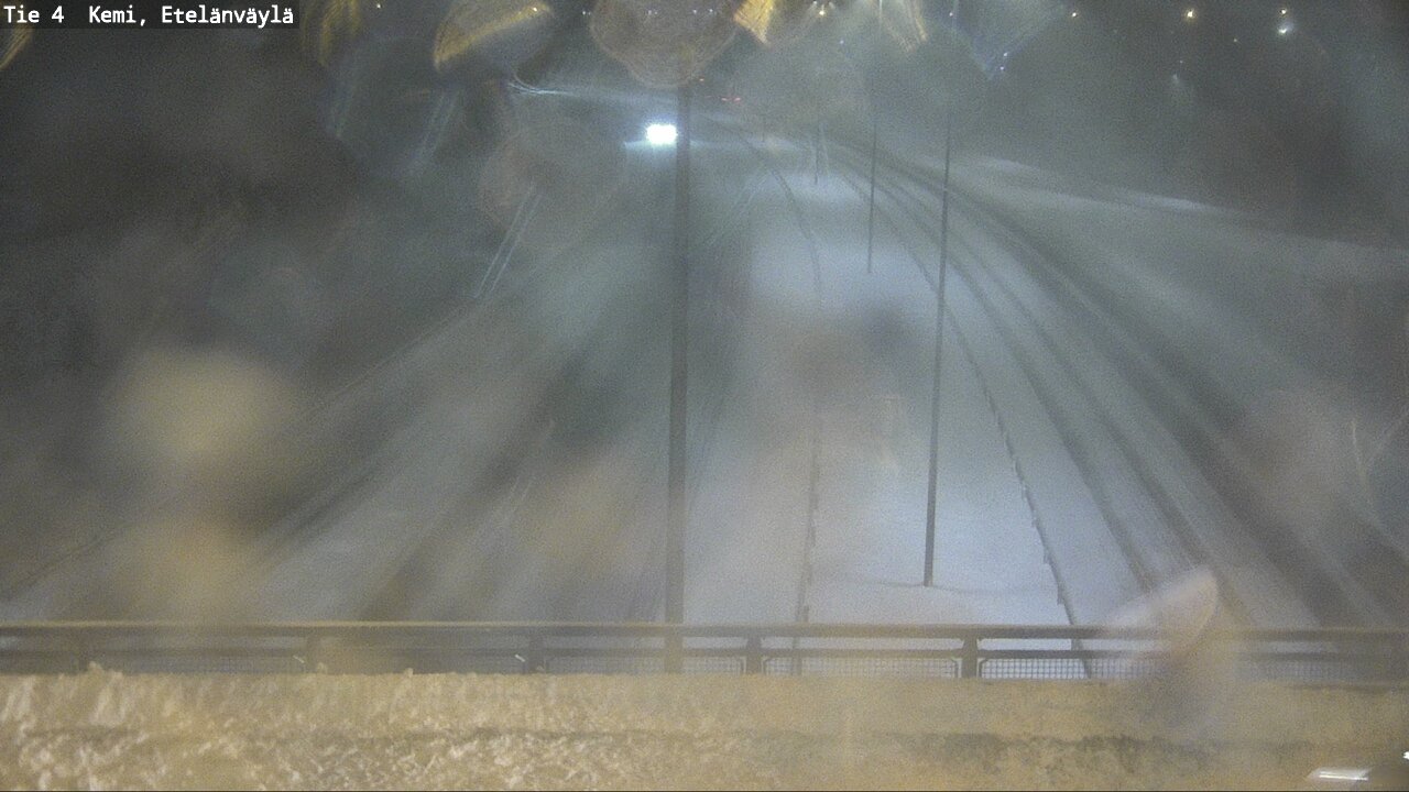 Weather Camera Image Road 4 Kemi, Etelänväylä, Kemi, Lappi