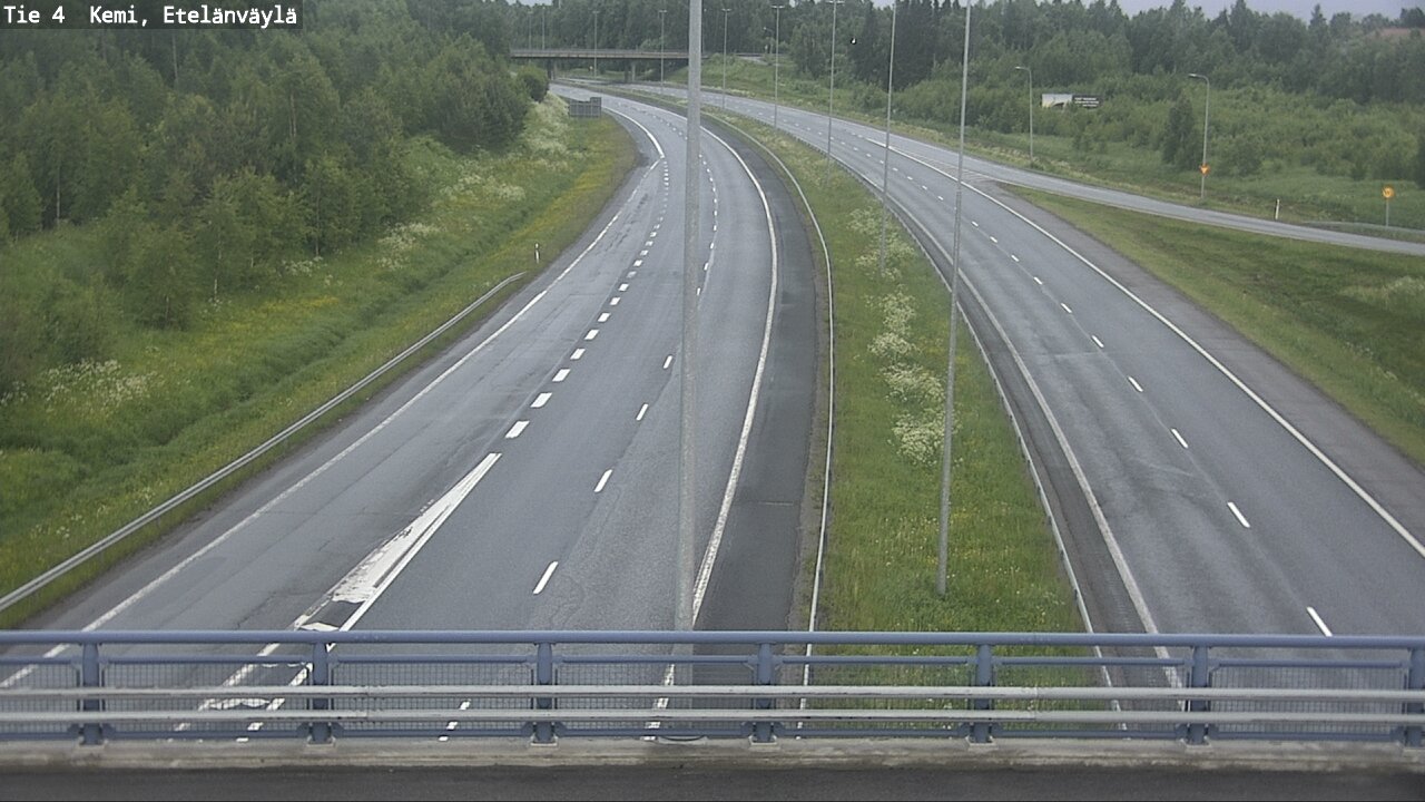 Kelikamerat Kuva Tie 4 Kemi, Etelänväylä, Kemi, Lappi