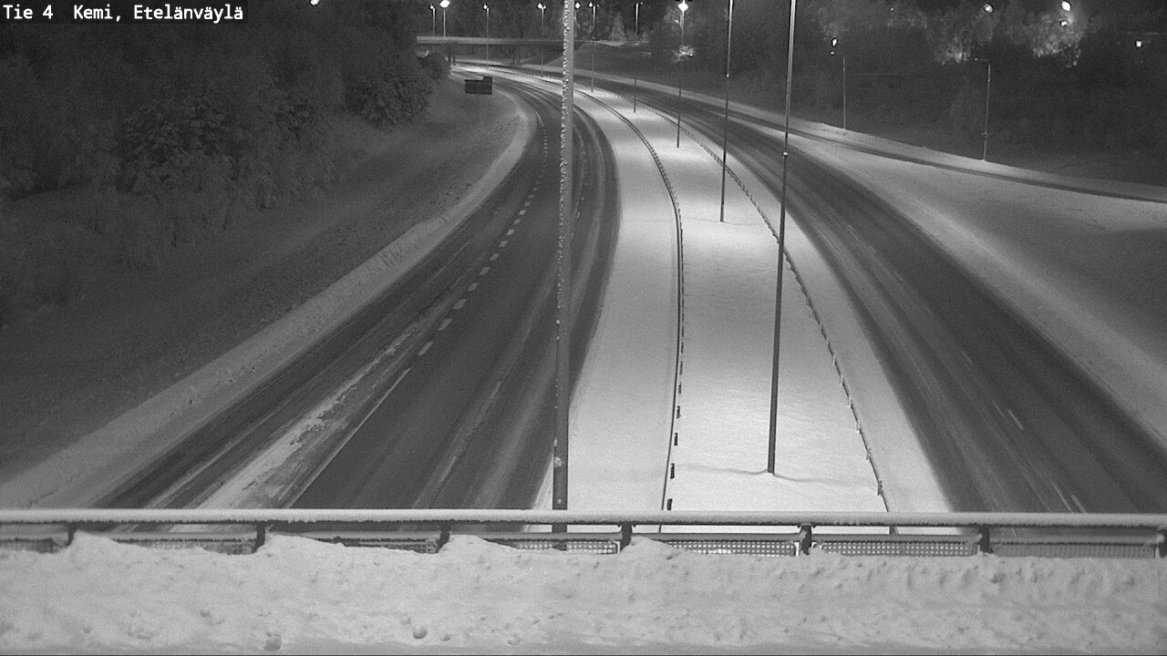 Kelikamerat Kuva Tie 4 Kemi, Etelänväylä, Kemi, Lappi