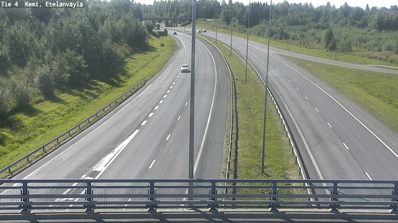 Weather Camera Image Road 4 Kemi, Etelänväylä, Kemi, Lappi
