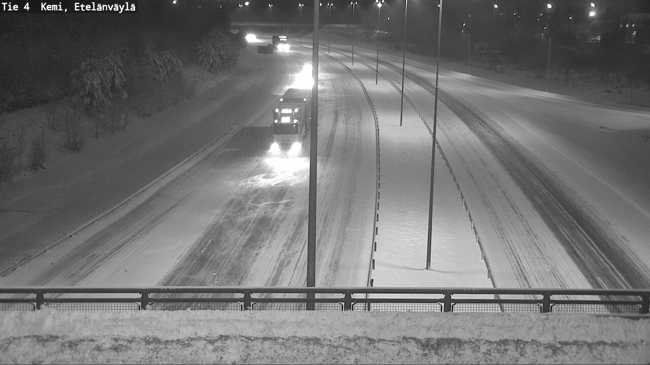 Kelikamerat Kuva Tie 4 Kemi, Etelänväylä, Kemi, Lappi