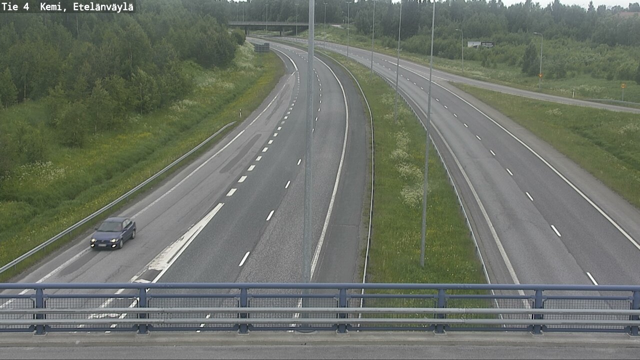 Kelikamerat Kuva Tie 4 Kemi, Etelänväylä, Kemi, Lappi