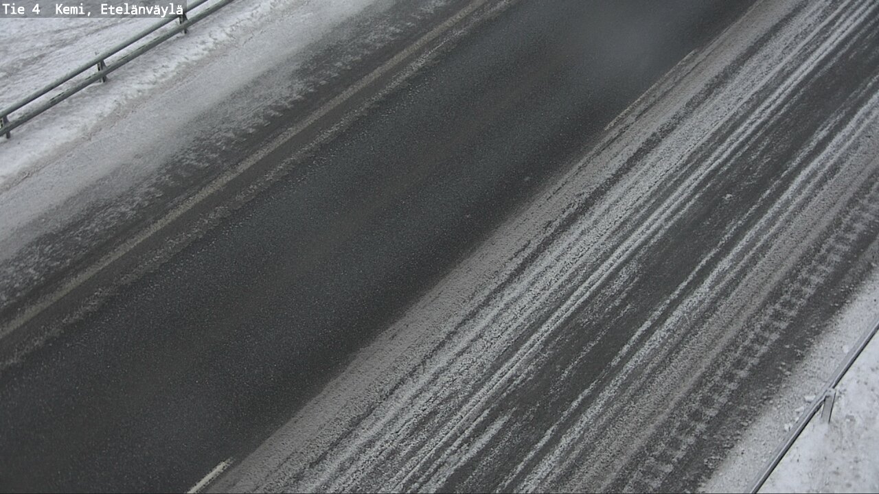 Weather Camera Image Väg 4 Kemi, Etelänväylä, Kemi, Lappi