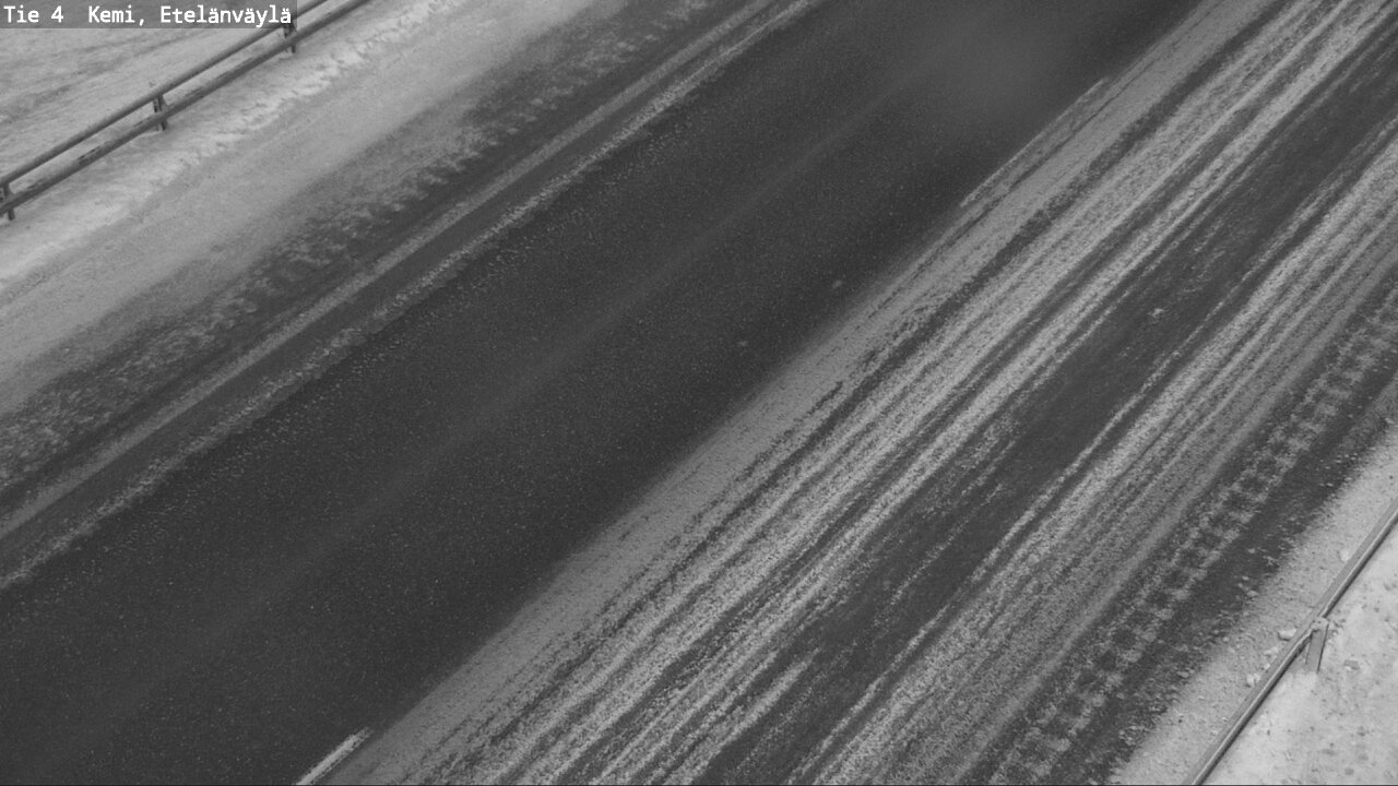 Weather Camera Image Väg 4 Kemi, Etelänväylä, Kemi, Lappi