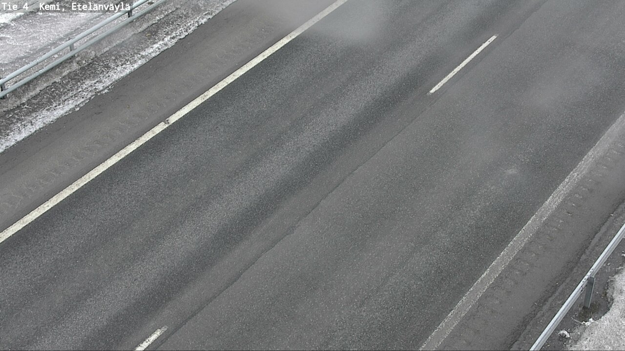 Weather Camera Image Väg 4 Kemi, Etelänväylä, Kemi, Lappi