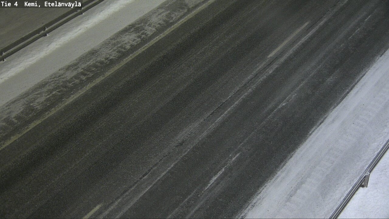 Weather Camera Image Road 4 Kemi, Etelänväylä, Kemi, Lappi