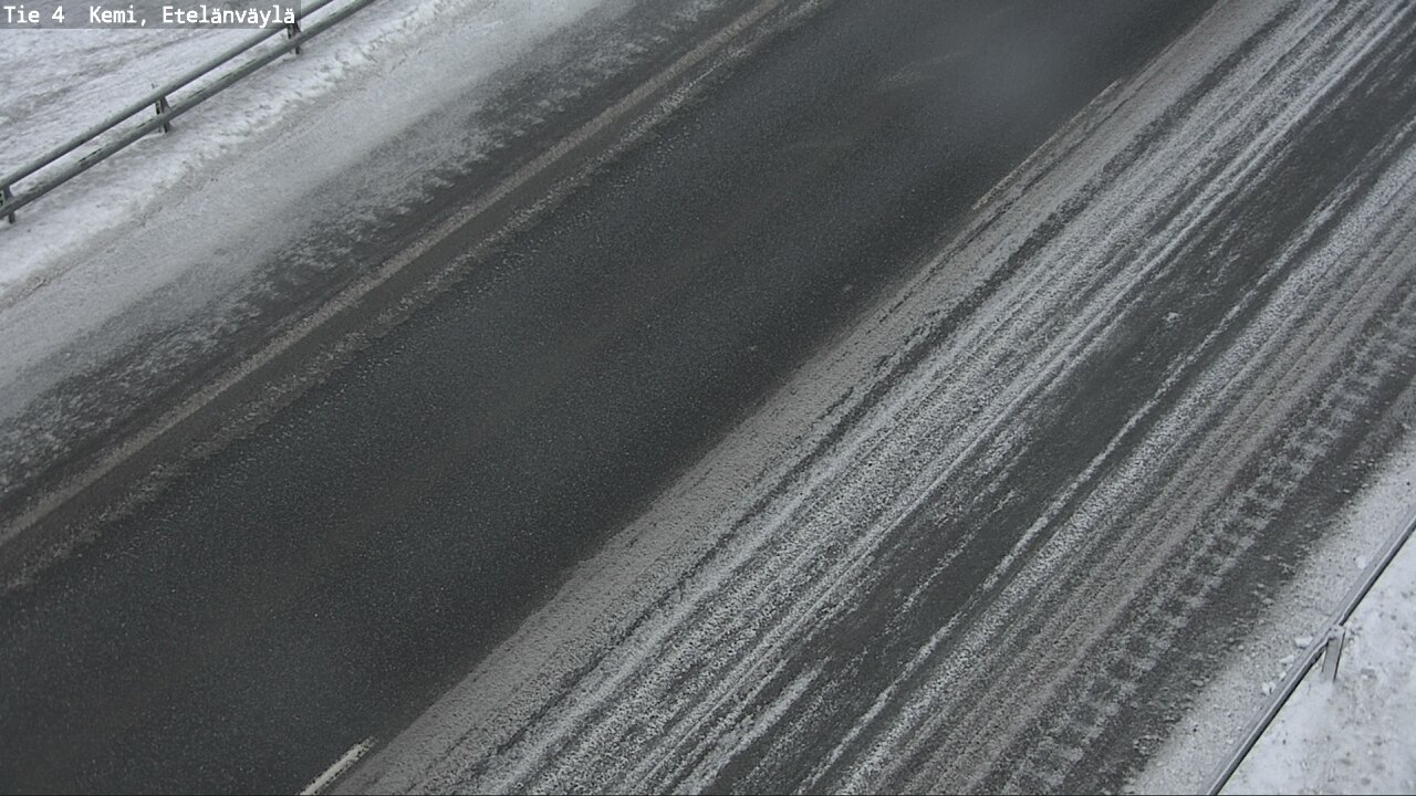 Weather Camera Image Väg 4 Kemi, Etelänväylä, Kemi, Lappi