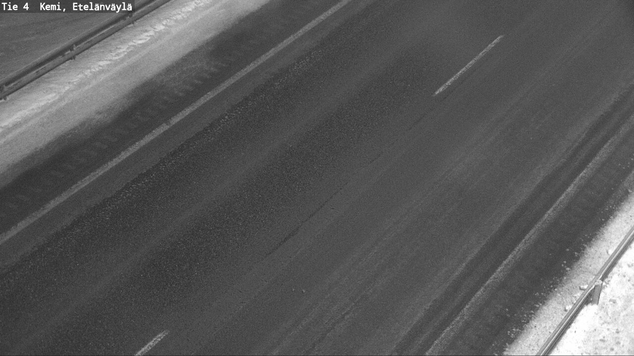 Weather Camera Image Road 4 Kemi, Etelänväylä, Kemi, Lappi