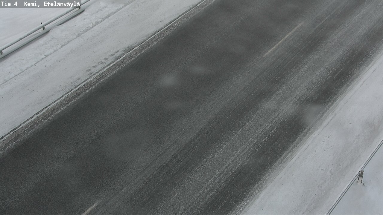 Weather Camera Image Road 4 Kemi, Etelänväylä, Kemi, Lappi