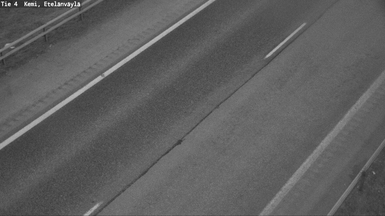 Weather Camera Image Road 4 Kemi, Etelänväylä, Kemi, Lappi
