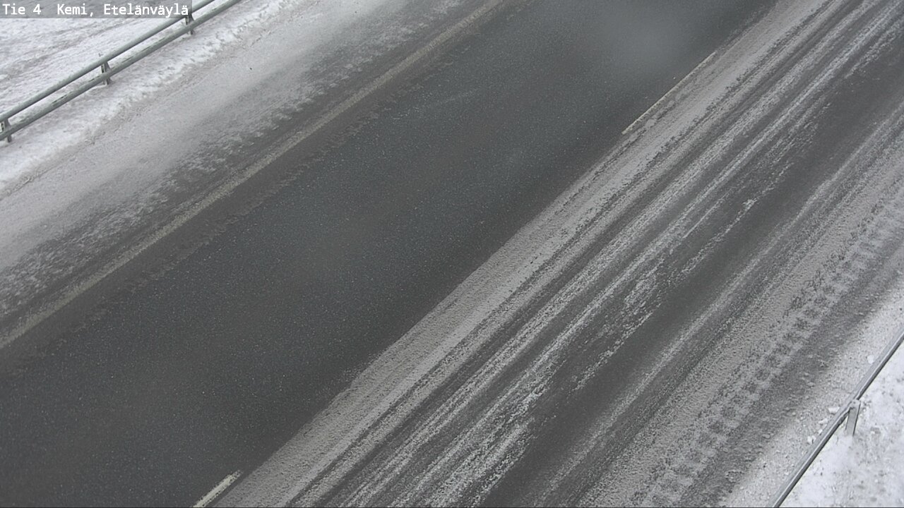 Weather Camera Image Väg 4 Kemi, Etelänväylä, Kemi, Lappi