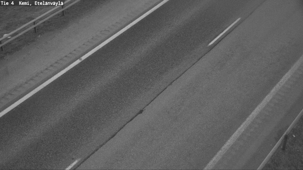 Weather Camera Image Road 4 Kemi, Etelänväylä, Kemi, Lappi