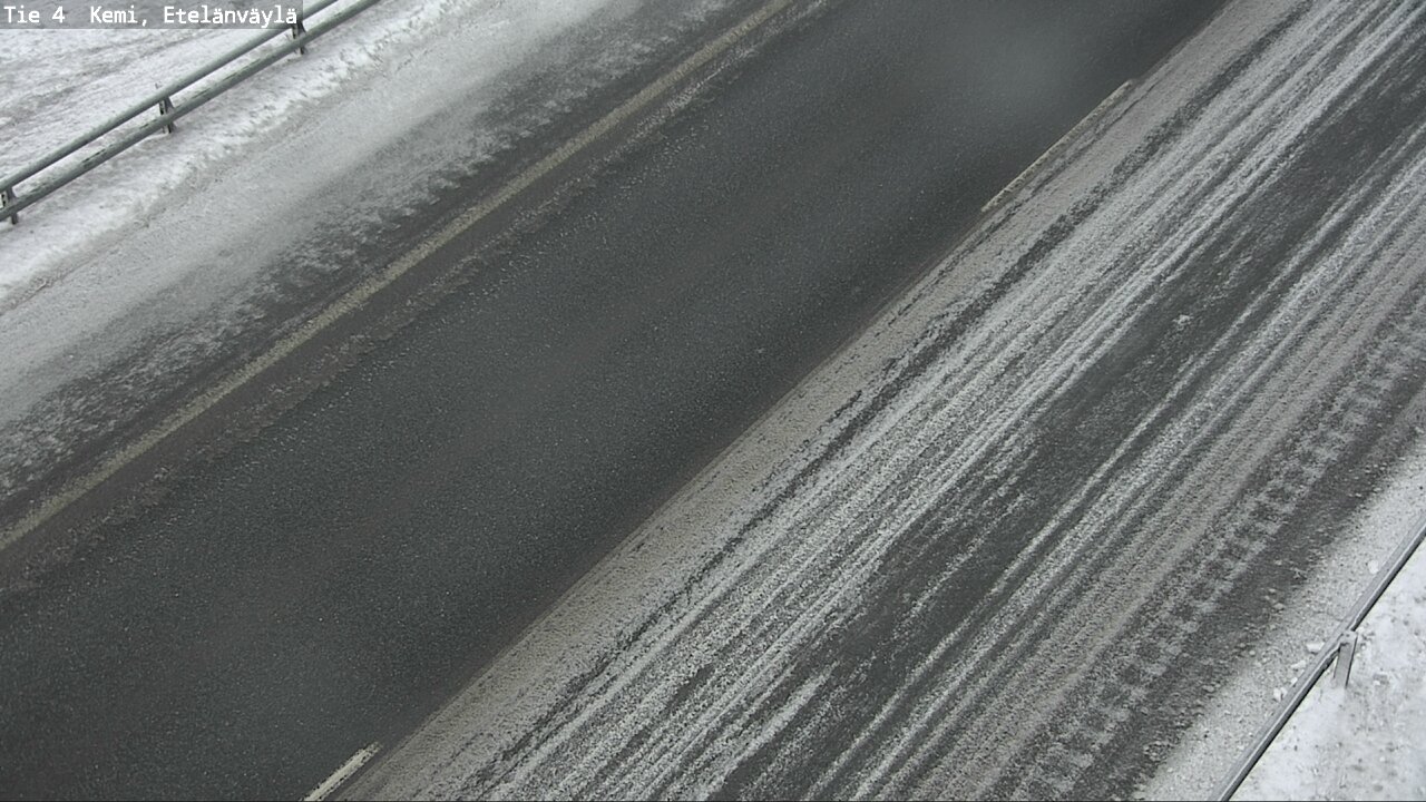 Weather Camera Image Väg 4 Kemi, Etelänväylä, Kemi, Lappi
