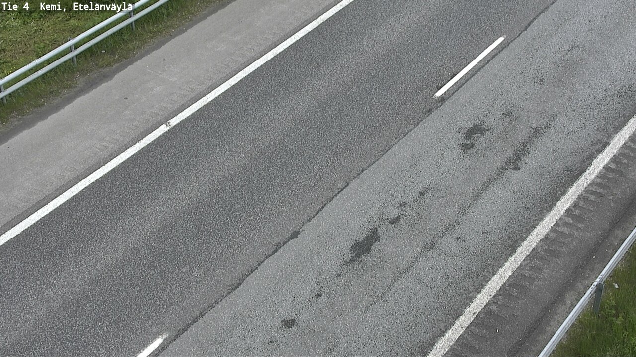 Weather Camera Image Väg 4 Kemi, Etelänväylä, Kemi, Lappi