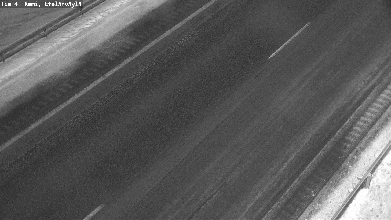 Weather Camera Image Road 4 Kemi, Etelänväylä, Kemi, Lappi