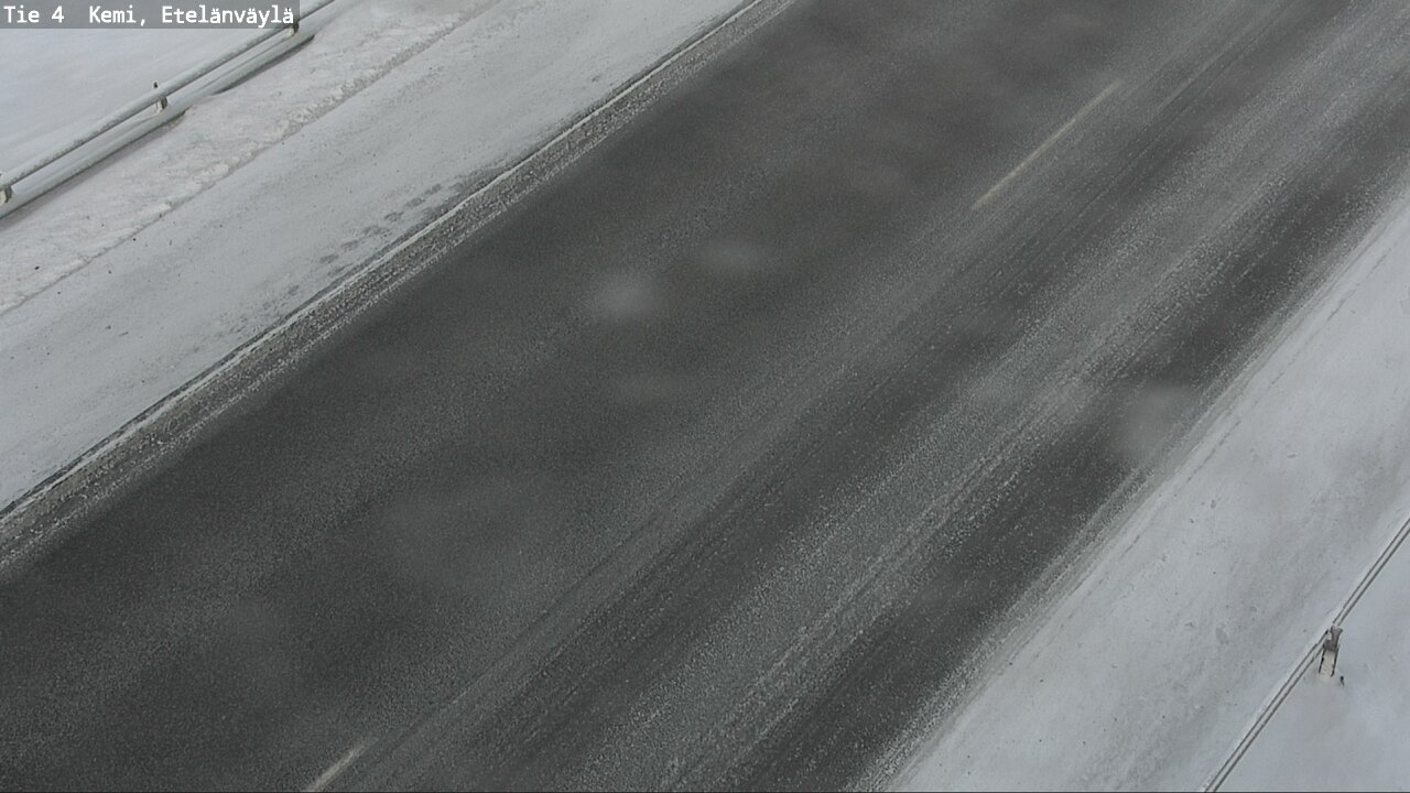 Weather Camera Image Road 4 Kemi, Etelänväylä, Kemi, Lappi