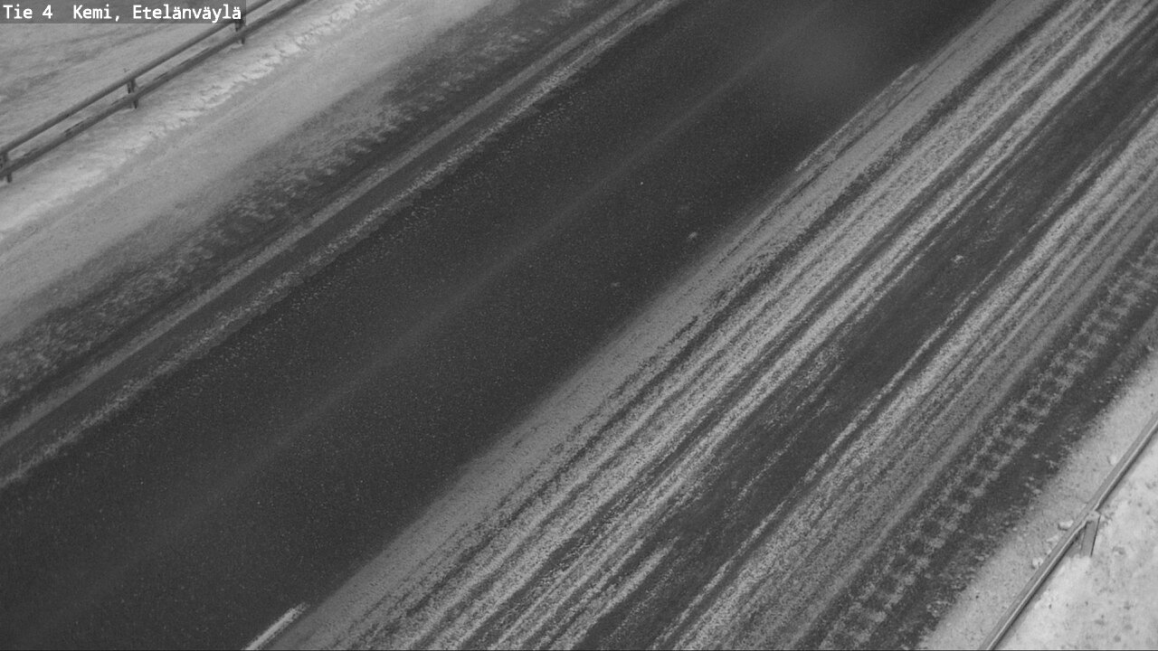 Weather Camera Image Väg 4 Kemi, Etelänväylä, Kemi, Lappi