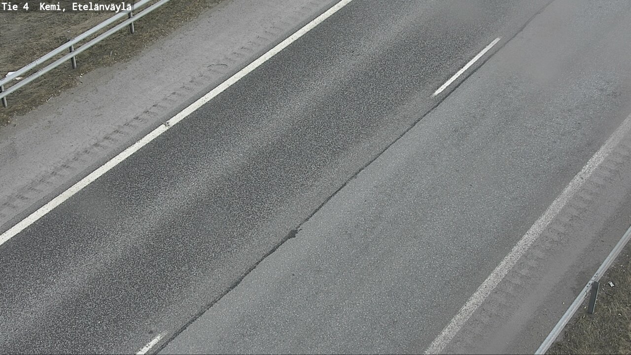 Weather Camera Image Väg 4 Kemi, Etelänväylä, Kemi, Lappi