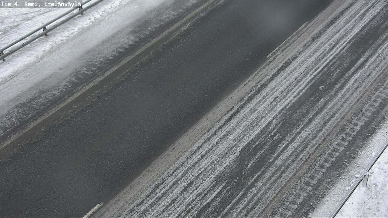 Weather Camera Image Väg 4 Kemi, Etelänväylä, Kemi, Lappi