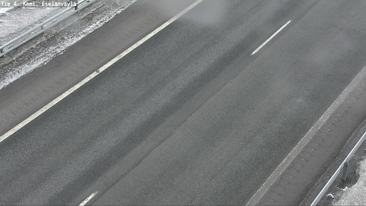 Weather Camera Image Väg 4 Kemi, Etelänväylä, Kemi, Lappi