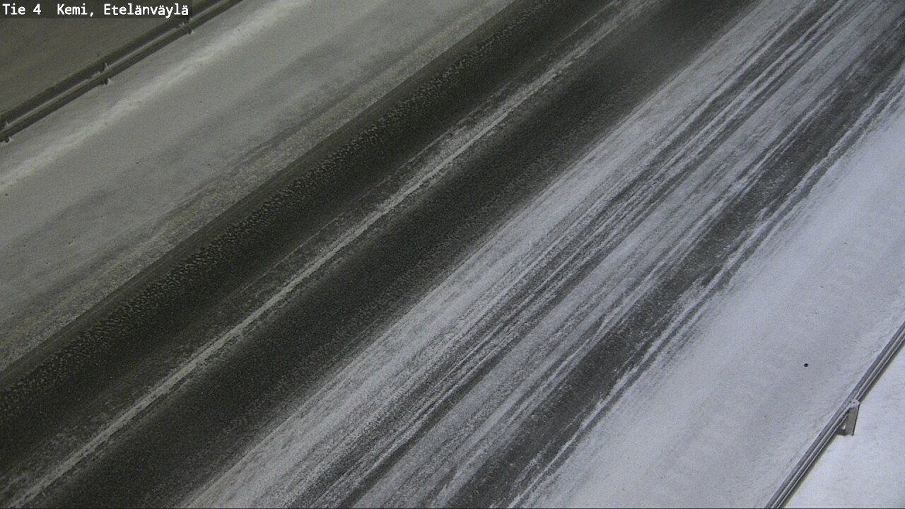 Weather Camera Image Road 4 Kemi, Etelänväylä, Kemi, Lappi