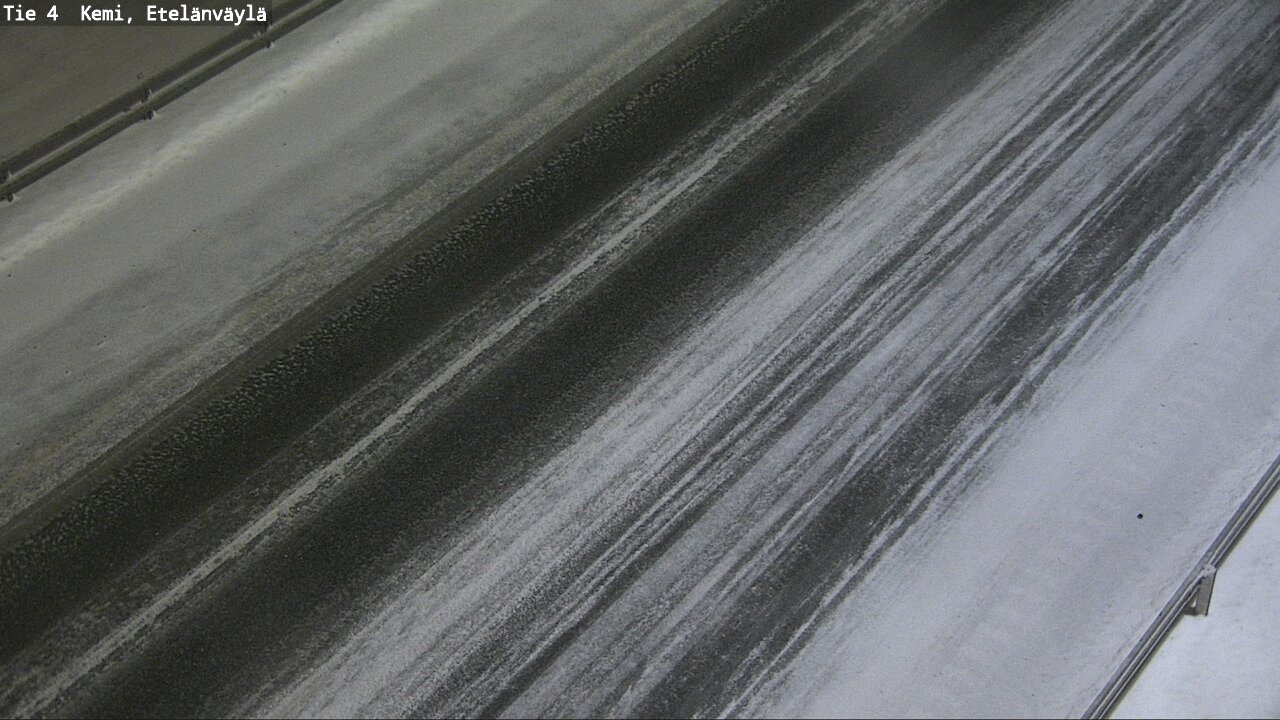 Weather Camera Image Road 4 Kemi, Etelänväylä, Kemi, Lappi