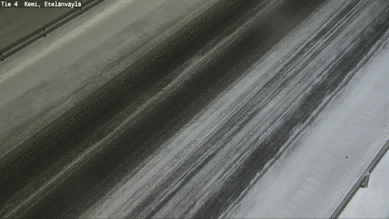 Weather Camera Image Road 4 Kemi, Etelänväylä, Kemi, Lappi