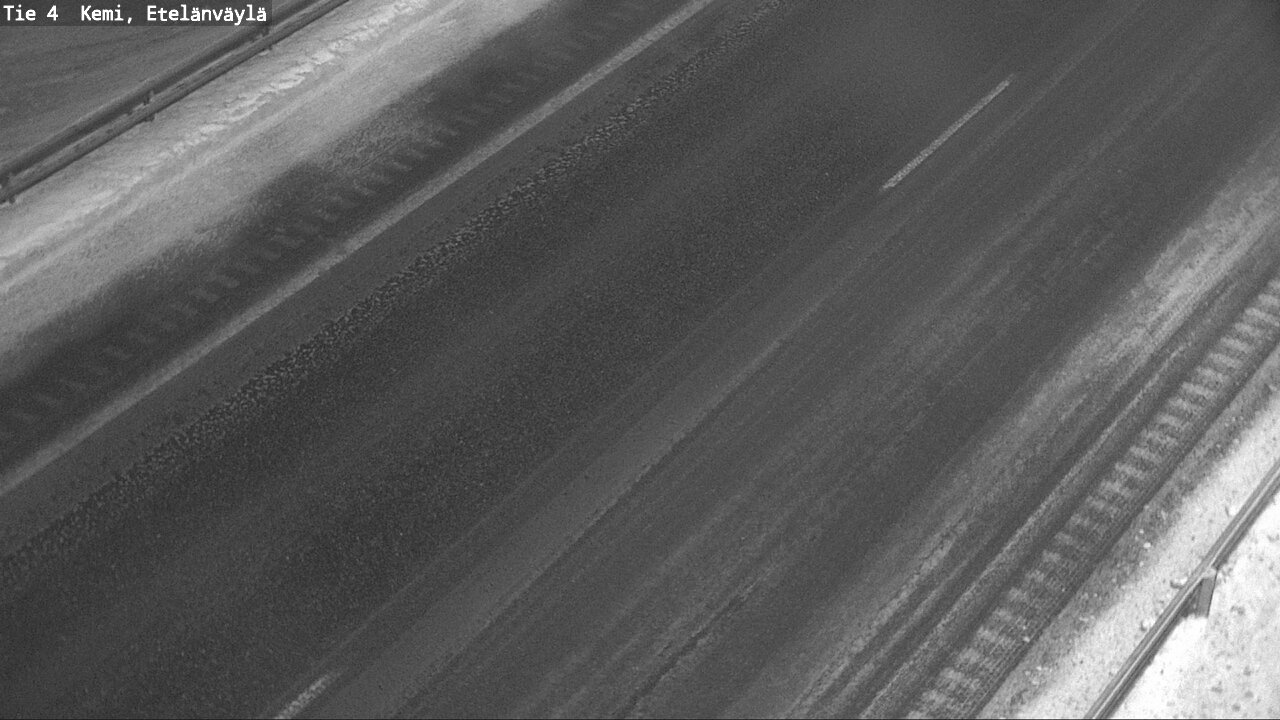 Weather Camera Image Road 4 Kemi, Etelänväylä, Kemi, Lappi