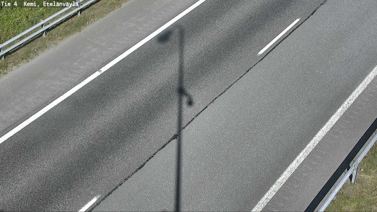 Weather Camera Image Väg 4 Kemi, Etelänväylä, Kemi, Lappi